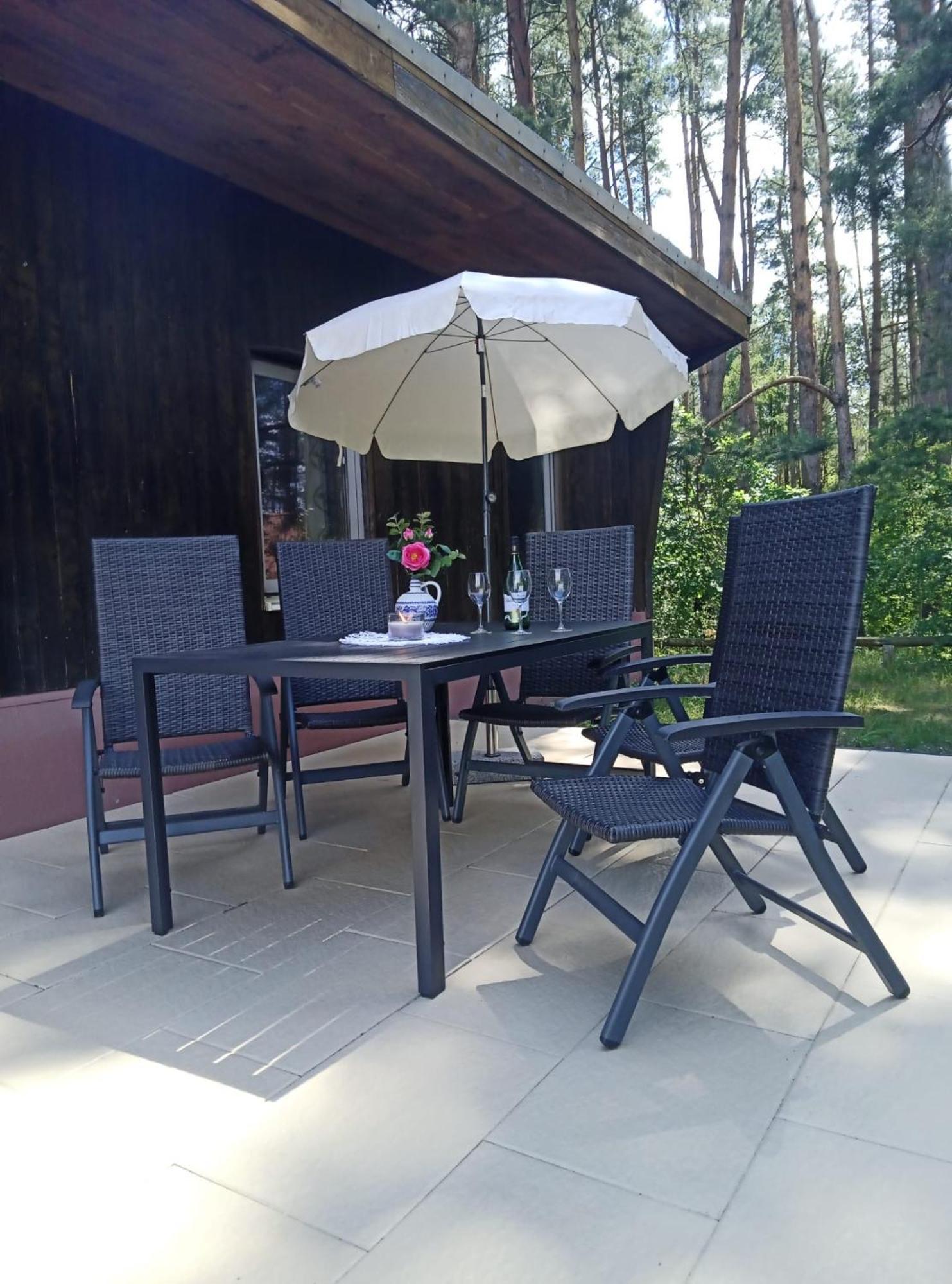 Bungalow Im Gruenen Am Waschsee Mechow  Exteriör bild